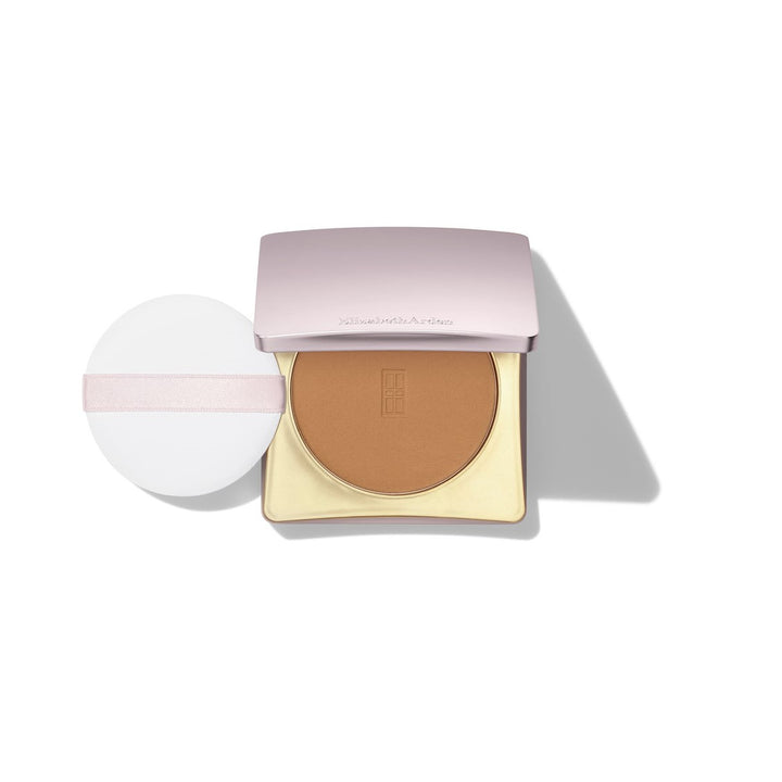 Elizabeth Arden UK Flawless Finish Skincaring Pressed Powder, Product Image (Medium Deep Shade)