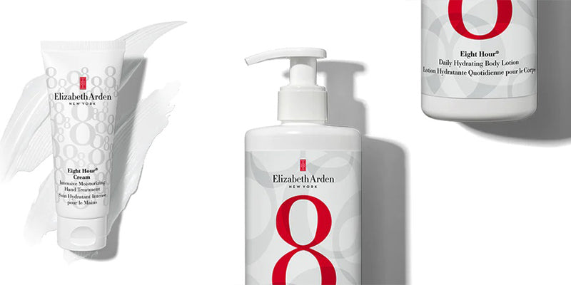 Elizabeth Arden Body Care banner image featuring Eight Hour products