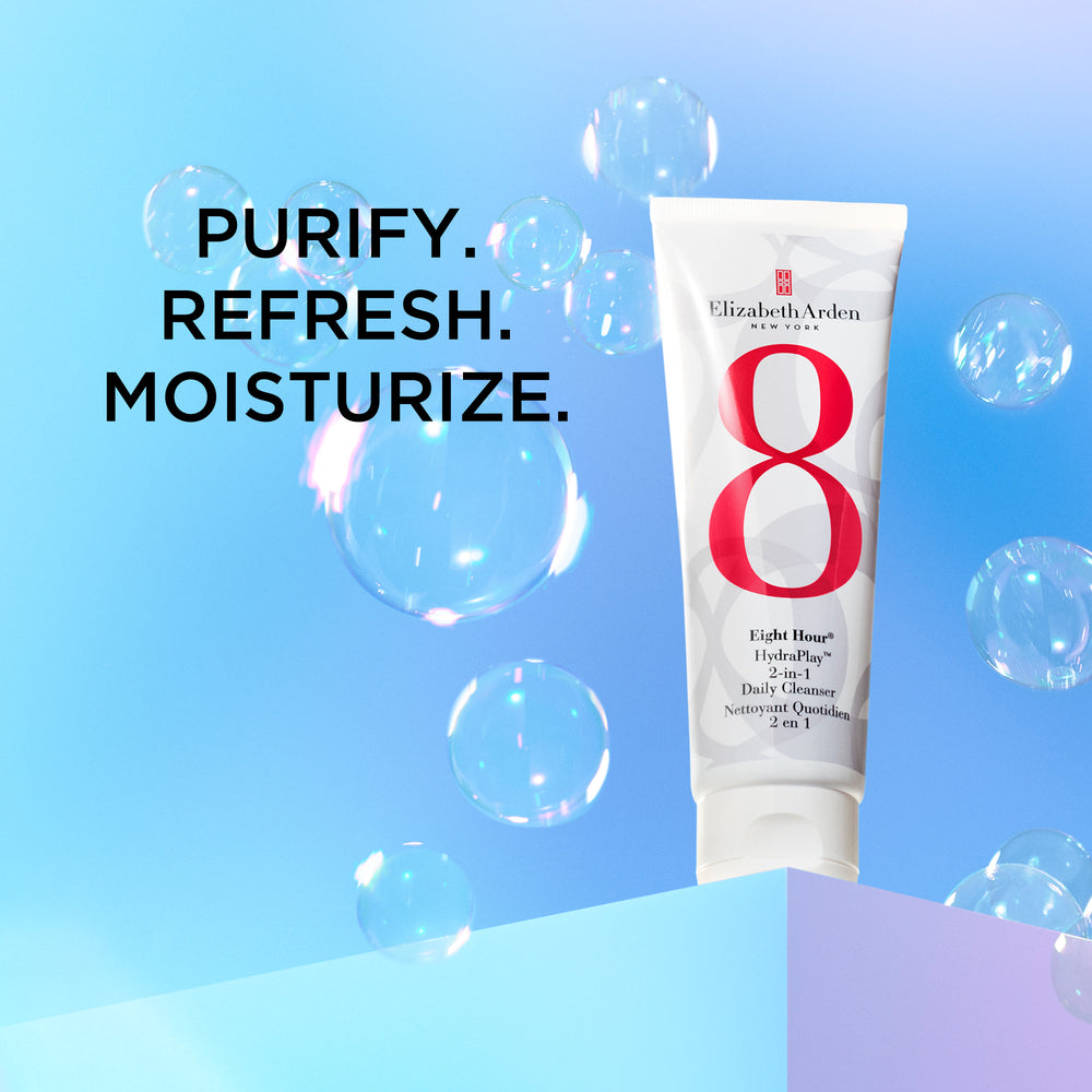 Eight Hour® HydraPlay™ 2-in-1 Daily Cleanser Benefits