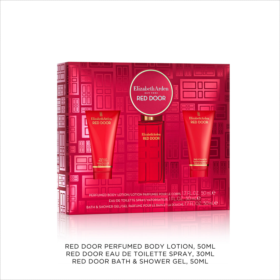 Elizabeth Arden UK Holiday Red Door 30 ml Fragrance, Lotion & Shower Gel 100 ml Gift Set Product Image