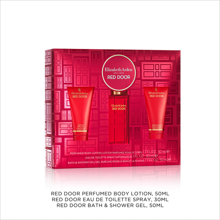 Elizabeth Arden UK Holiday Red Door 30 ml Fragrance, Lotion & Shower Gel 100 ml Gift Set Product Image