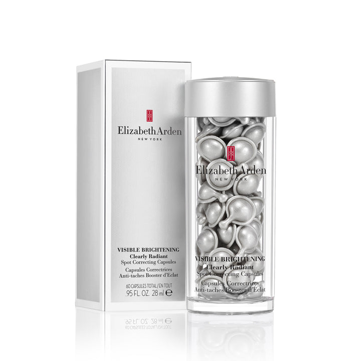 Elizabeth Arden UK Visible Brightening Clearly Radiant Spot Correcting Serum Capsules product image with box