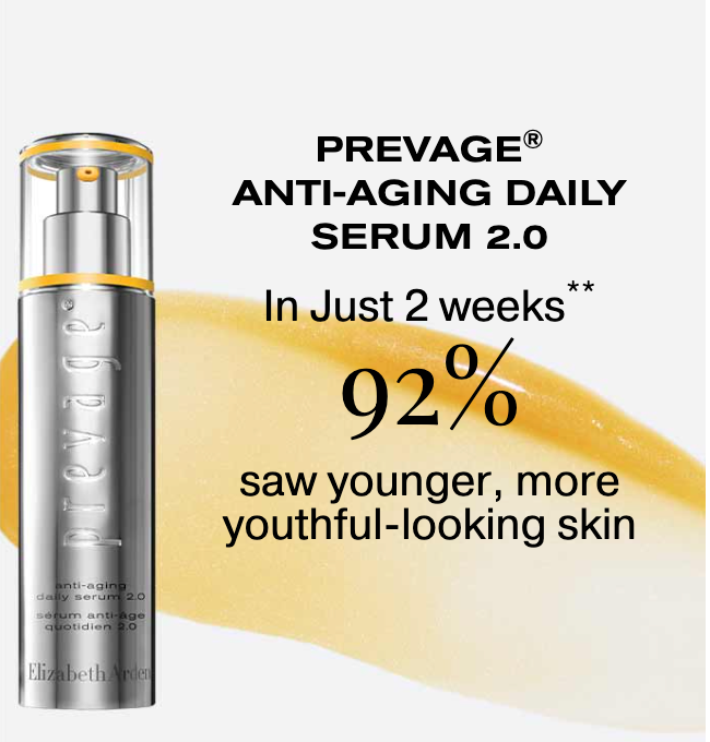 Prevage main claim: In just 2 weeks 92% saw younger, more youthful-looking skin