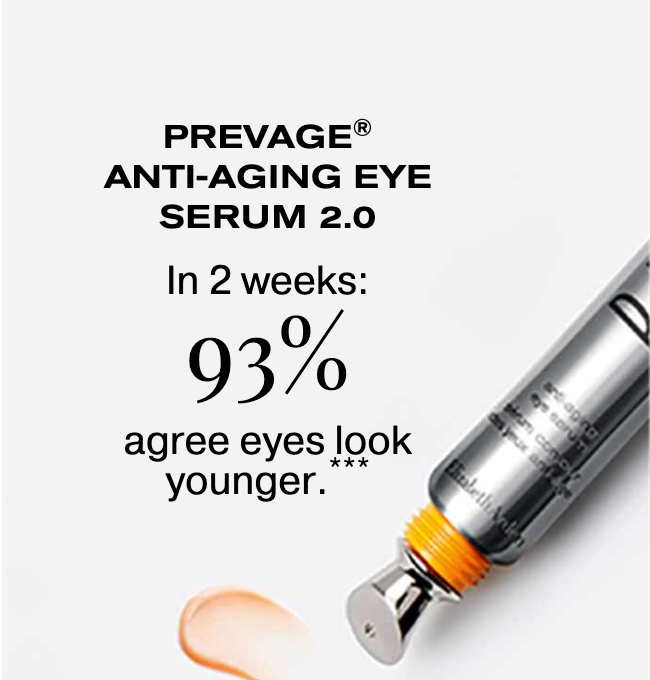 Prevage Claim: In 2 weeks 93% agree eyes look younger