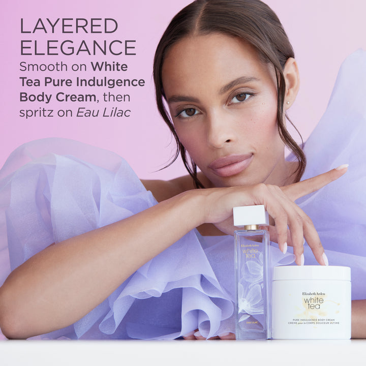 Elizabeth Arden UK White Tea Eau Lilac Eau de Toilette Spray, Layered Elegance