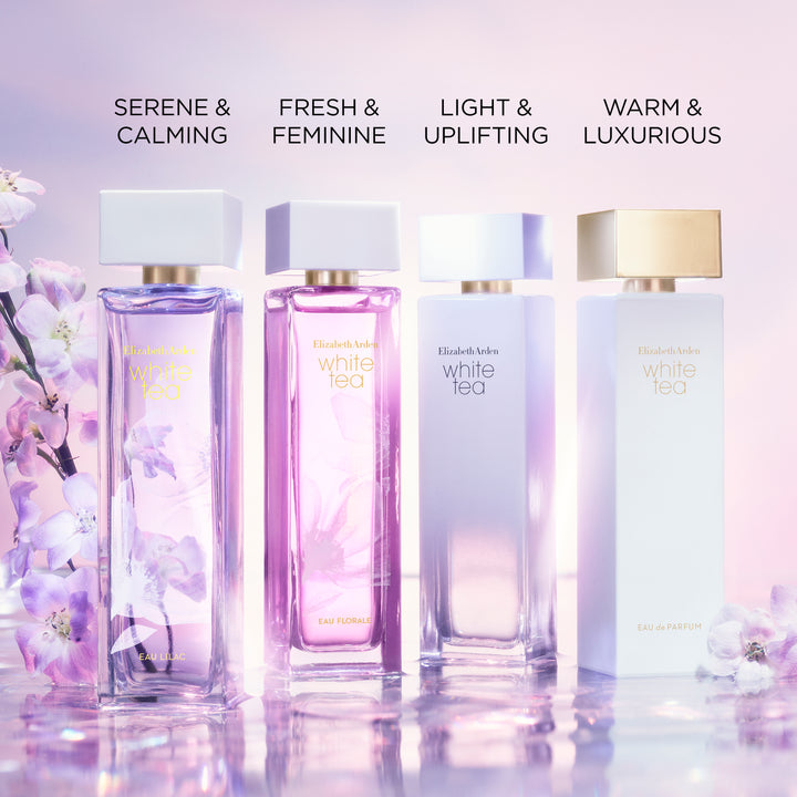 Elizabeth Arden UK White Tea Fragrance Collection with descriptions