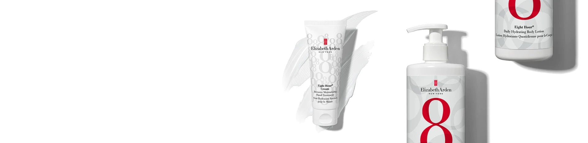 Elizabeth Arden Body Care banner image featuring Eight Hour products