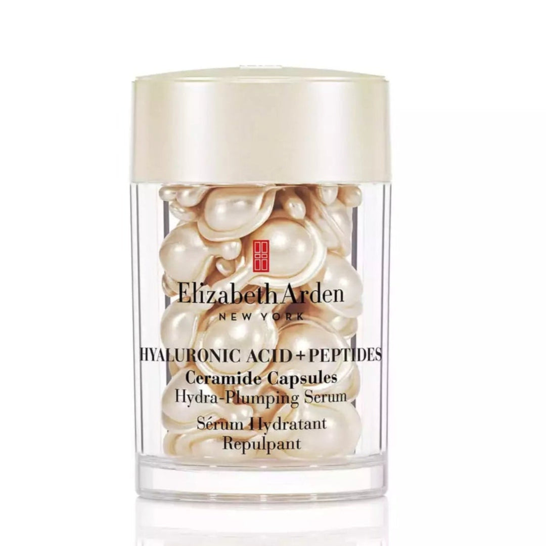 Hyaluronic Acid + Peptides Ceramide Capsules Hydra-Plumping Serum Key Product Image Bottle
