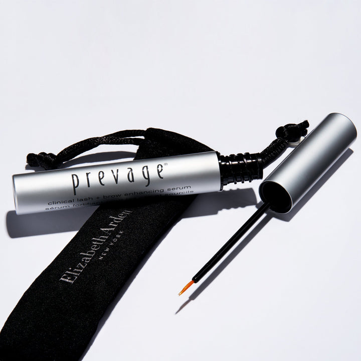 PREVAGE® Clinical Lash + Brow Enhancing Serum Open & Packaging