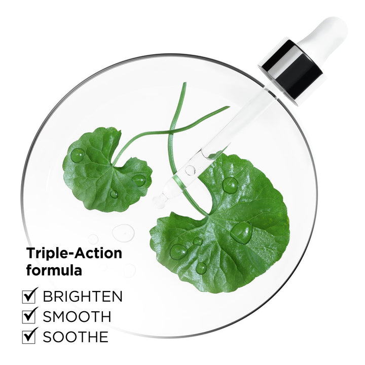 Triple-Action formula to brighten, smooth and soothe