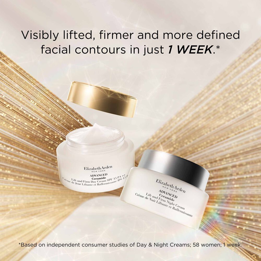 Elizabeth Arden UK Advanced Ceramide Lift and Firm Day Cream SPF 15 Benefits