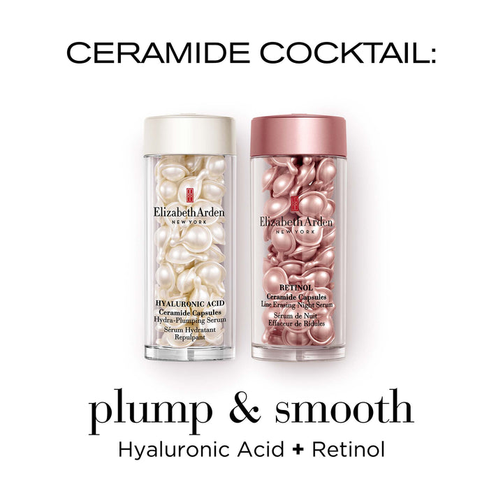 Plump with Hyaluronic Acid and Smooth with Retinol