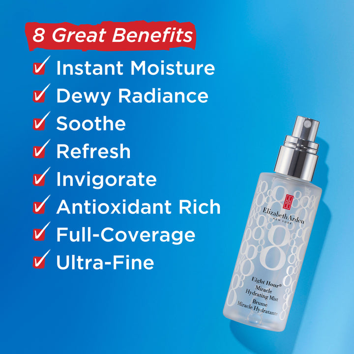 Eight Hour Miracle Hydrating Mist | 8 Hour Mist | Elizabeth Arden UK