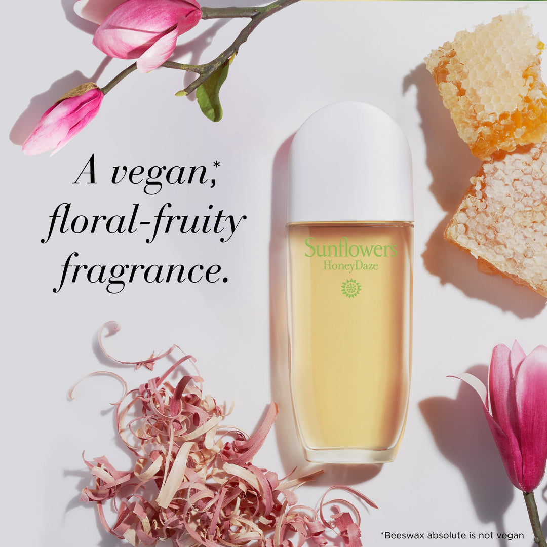 A vegan*, floral-Fruity fragrance. *Beeswax absolute is not vegan
