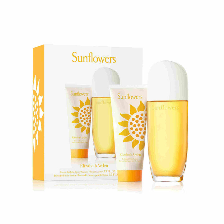 Elizabeth Arden UK Sunflowers Perfume 100ml 2 pc Fragrance Gift Set Product Image