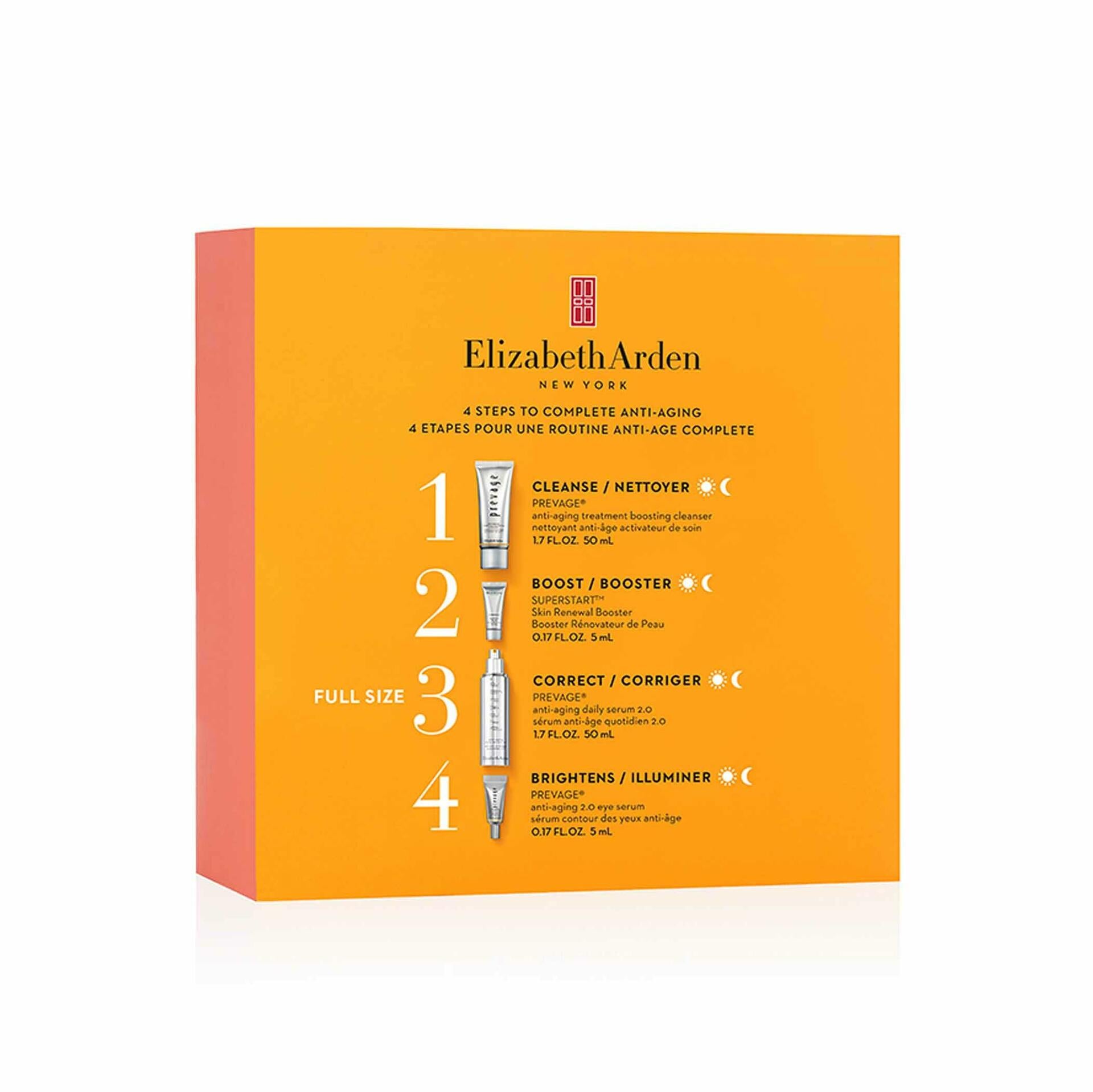 PREVAGE 2.0 Turn Back Time 4 Piece Gift Set | Elizabeth Arden UK