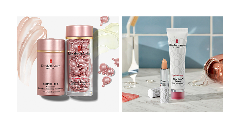 Square with images of collections mobile