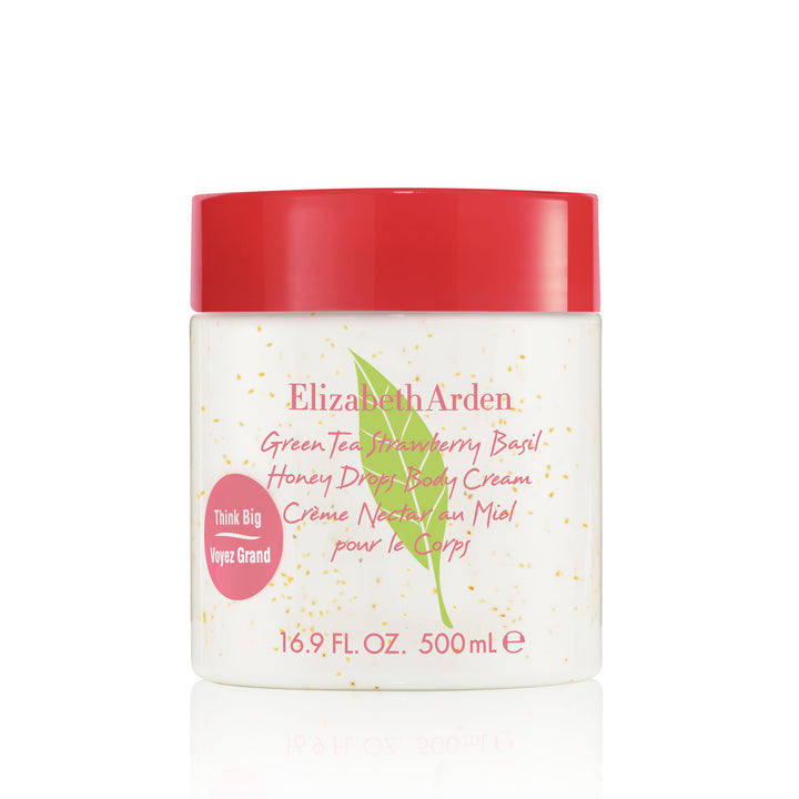 Green Tea Strawberry Basil Honey Drops Body Cream