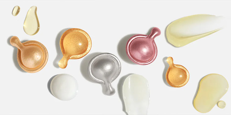 Elizabeth Arden Ceramide Capsules Skin Care banner image featuring ceramide capsules