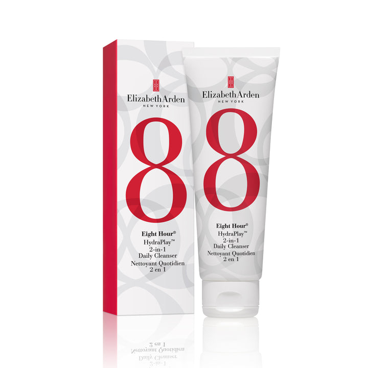 Eight Hour® HydraPlay™ 2-in-1 Daily Cleanser Box and Product