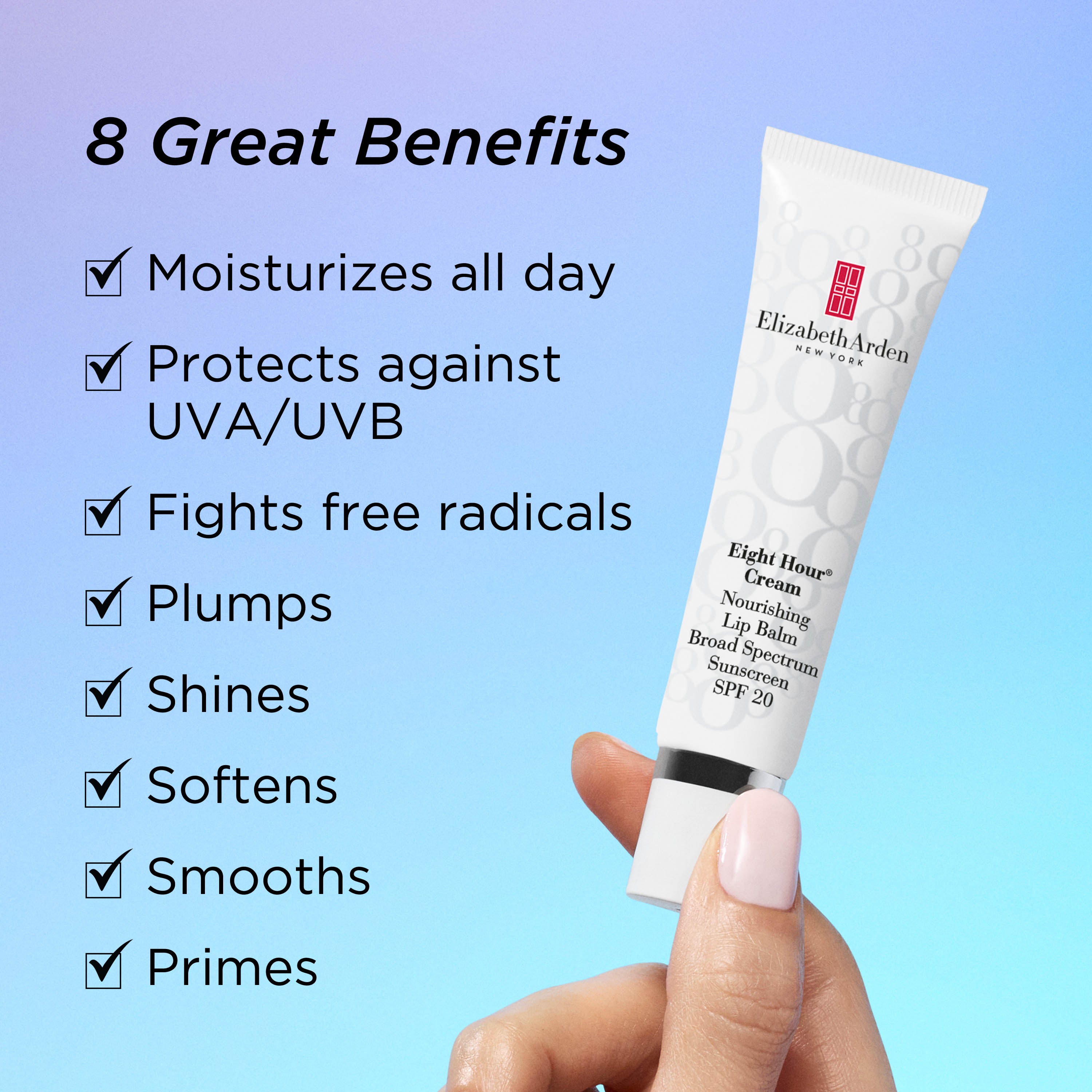 Eight Hour Nourishing Lip Balm SPF 20 | 8 Hour Lip Balm