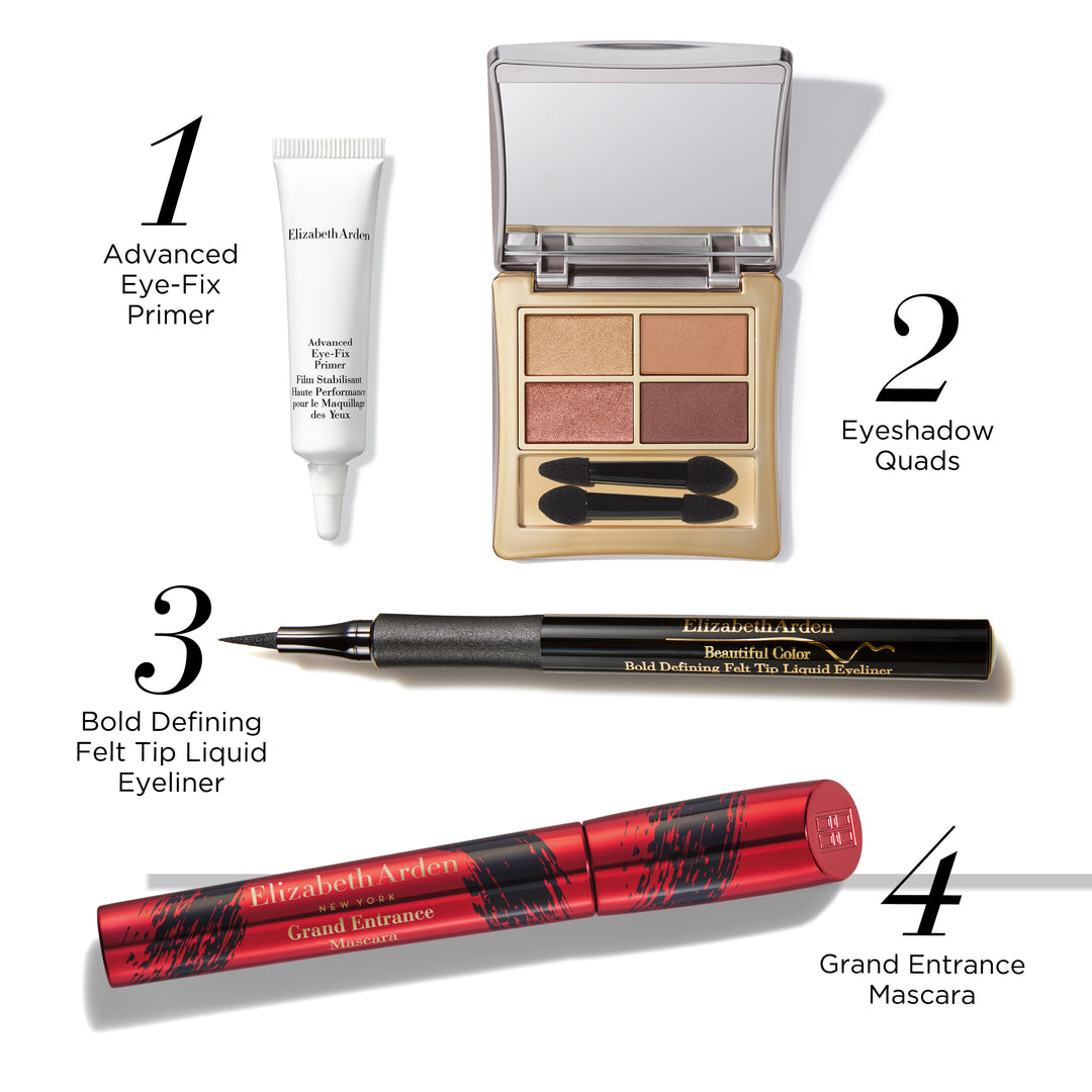 How to use Elizabeth Arden Makeup Products with Desert Nudes Eyeshadow Quad Palette