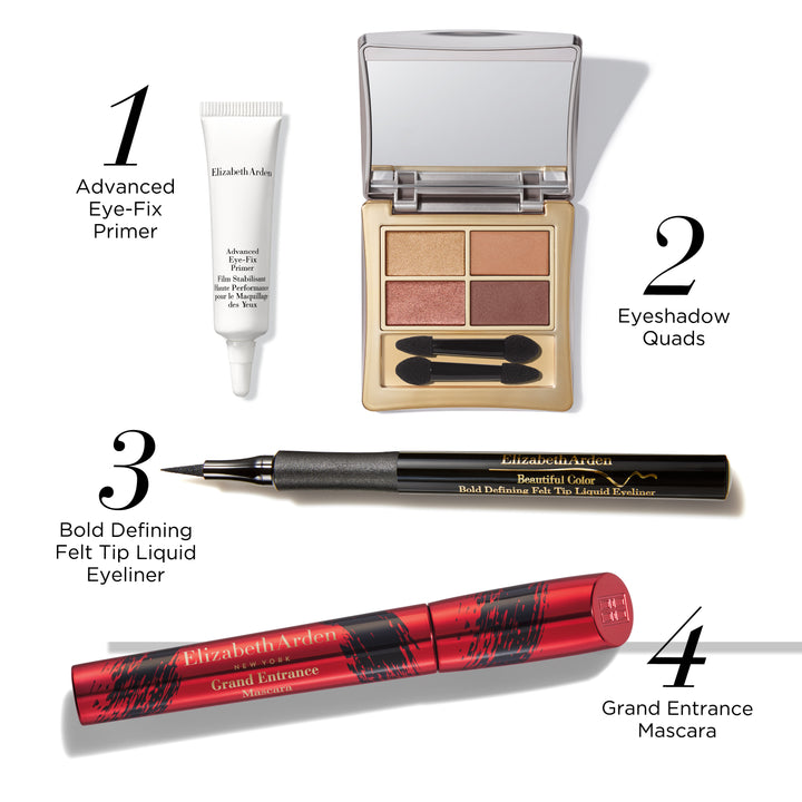 How to use Elizabeth Arden Makeup Products with Desert Nudes Eyeshadow Quad Palette