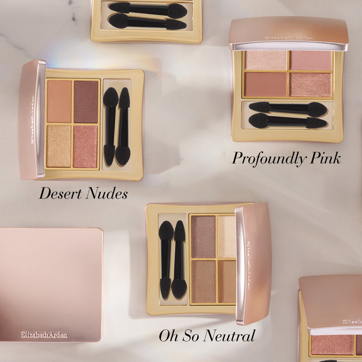 Elizabeth Arden Eyeshadow Quad Palettes (Profoundly Pink, Desert Nude, Oh So Neutral)