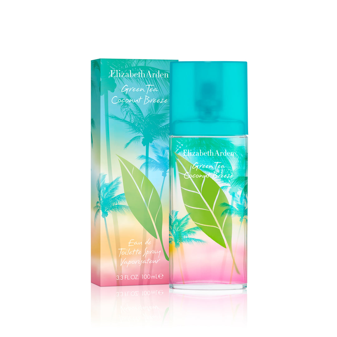 Elizabeth Arden UK Green Tea Coconut Breeze Eau de Toilette Spray Product Image With Box