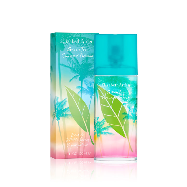 Elizabeth Arden UK Green Tea Coconut Breeze Eau de Toilette Spray Product Image With Box