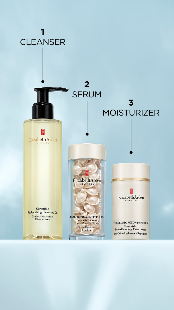 Hyaluronic Acid + Peptides Ceramide Routine