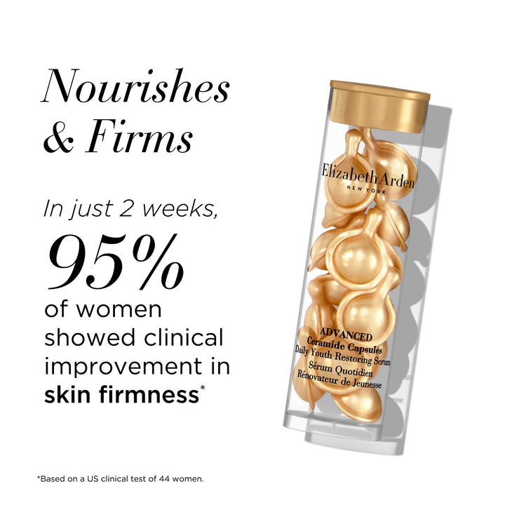Elizabeth Arden UK Uplifting Moments Advanced Ceramide Skincare 3-piece Holiday Gift Set, Advanced Ceramide Capsules Claims