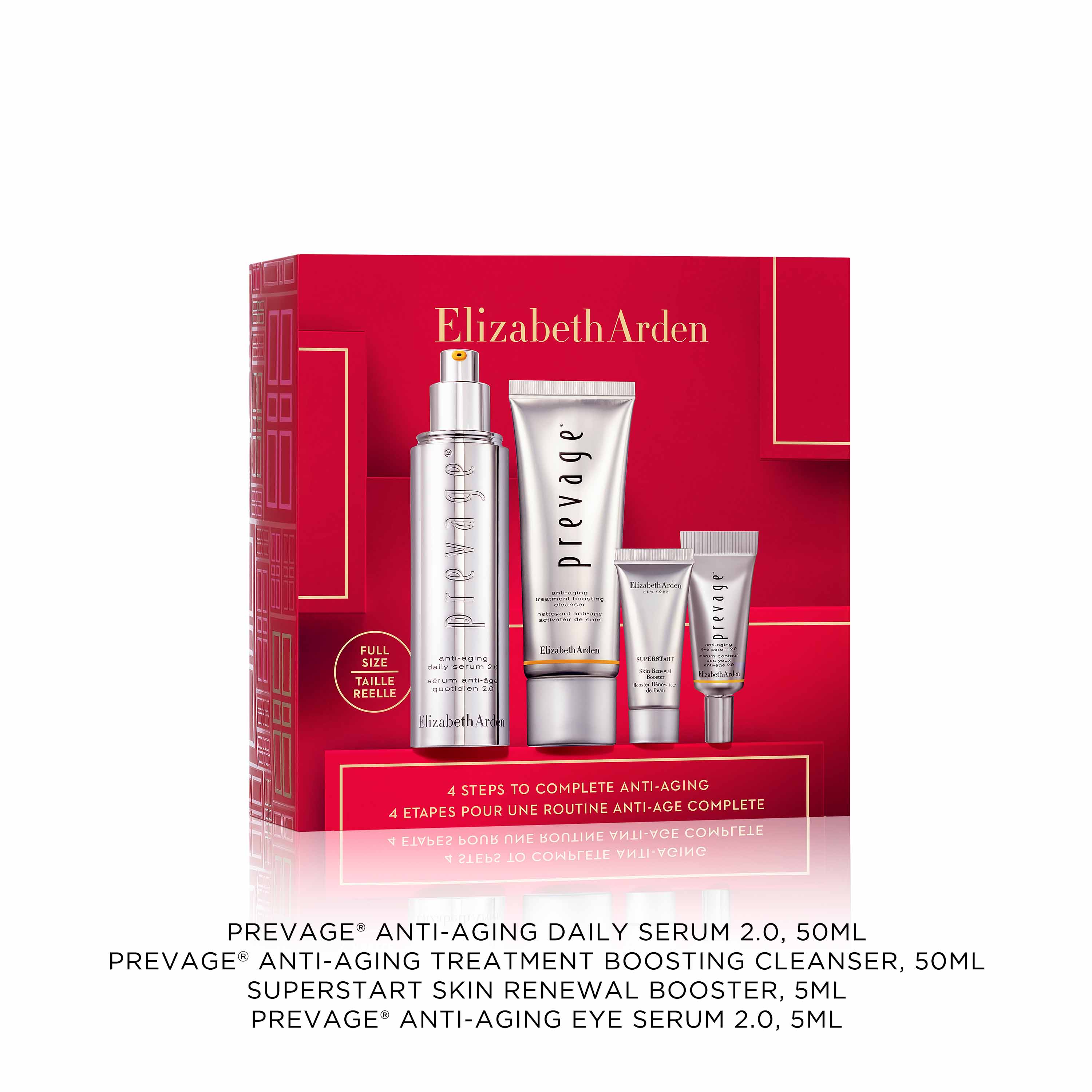 PREVAGE® 2.0 Serum Turn Back Time 4 pc Gift Set | Elizabeth Arden UK