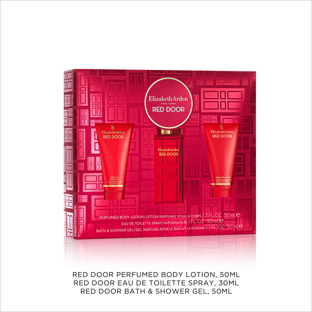 Elizabeth Arden UK Holiday Red Door 30 ml Fragrance, Lotion & Shower Gel 100 ml Gift Set Product Image