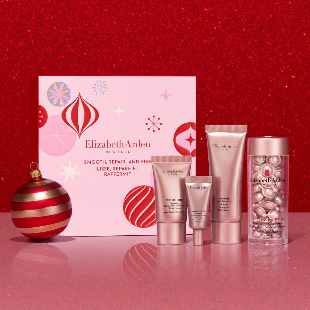 Smooth, Repair, and Firm 4-piece Holiday gift set