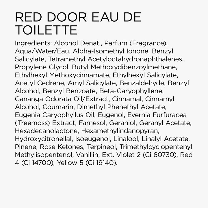 Red Door Eau de Toilette 3-Piece Gift Set, 100ml