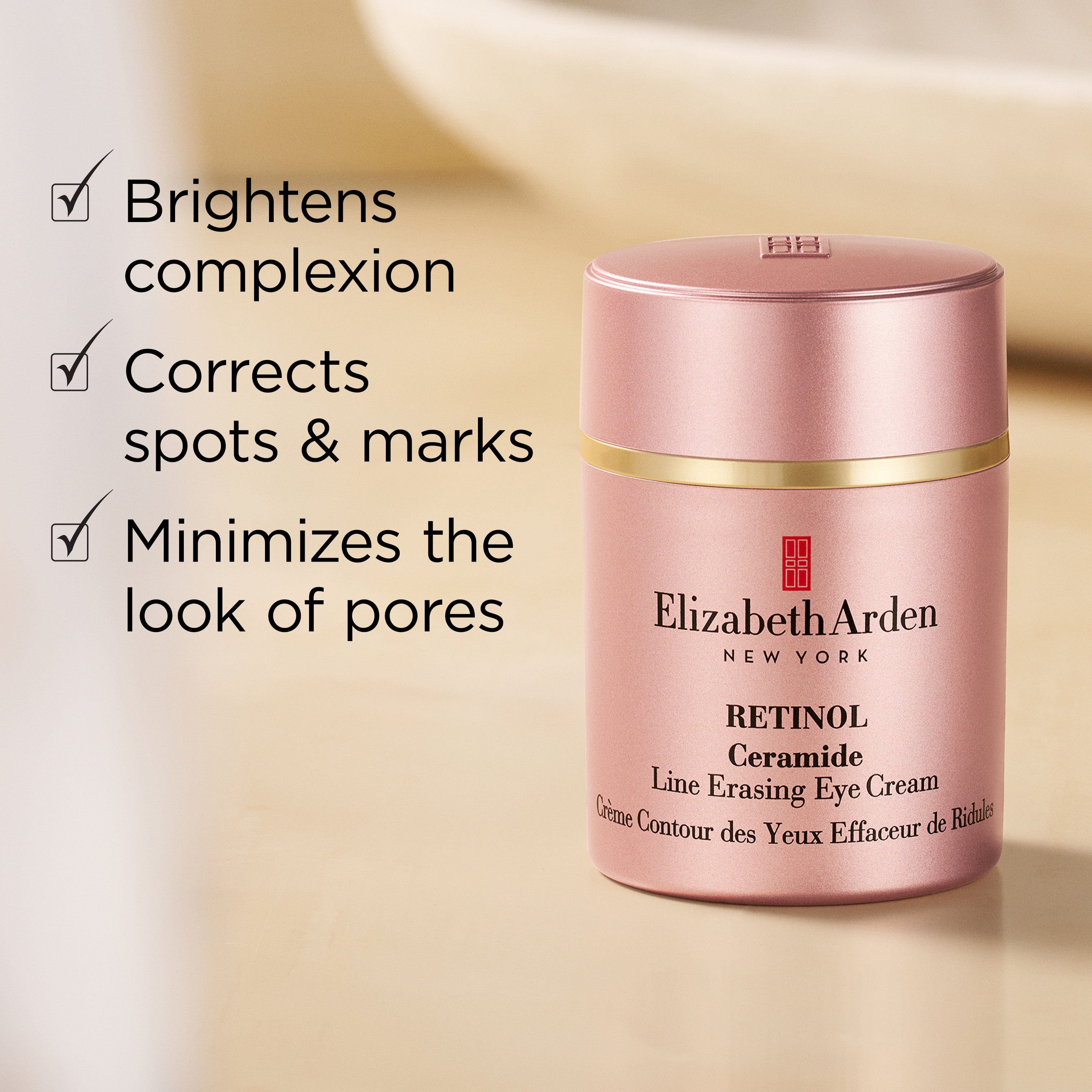 アイケア Ailine Retinol Ceramide Line Erasing Eye Cream | Elizabeth Arden UK