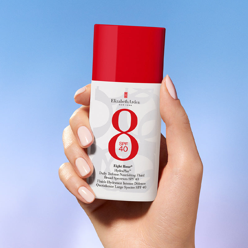 Eight Hour® HydraPlay™ Daily Defense Nourishing Fluid SPF 40 Sunscreen ...