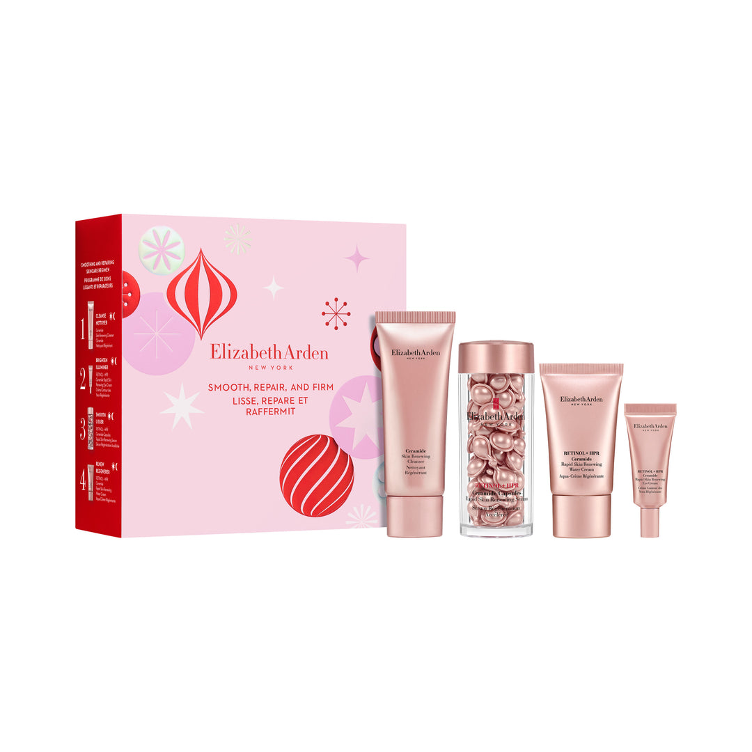 Smooth, Repair, and Firm 4-piece Holiday gift set