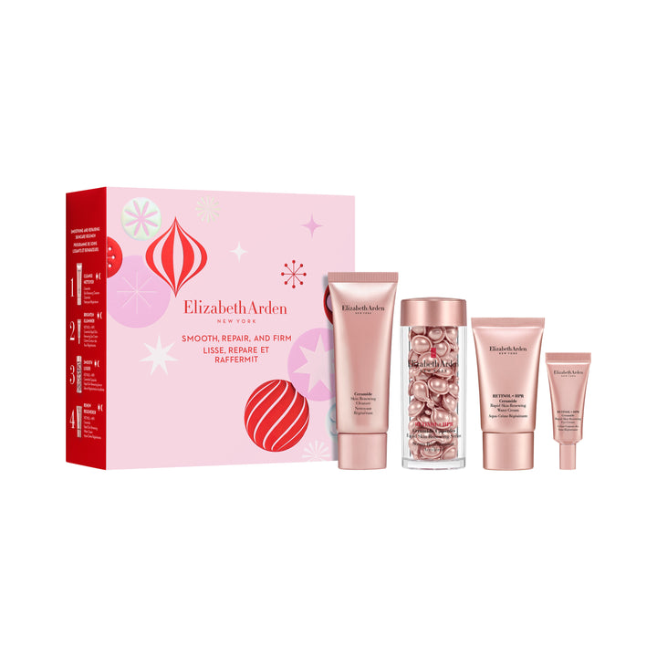 Smooth, Repair, and Firm 4-piece Holiday gift set
