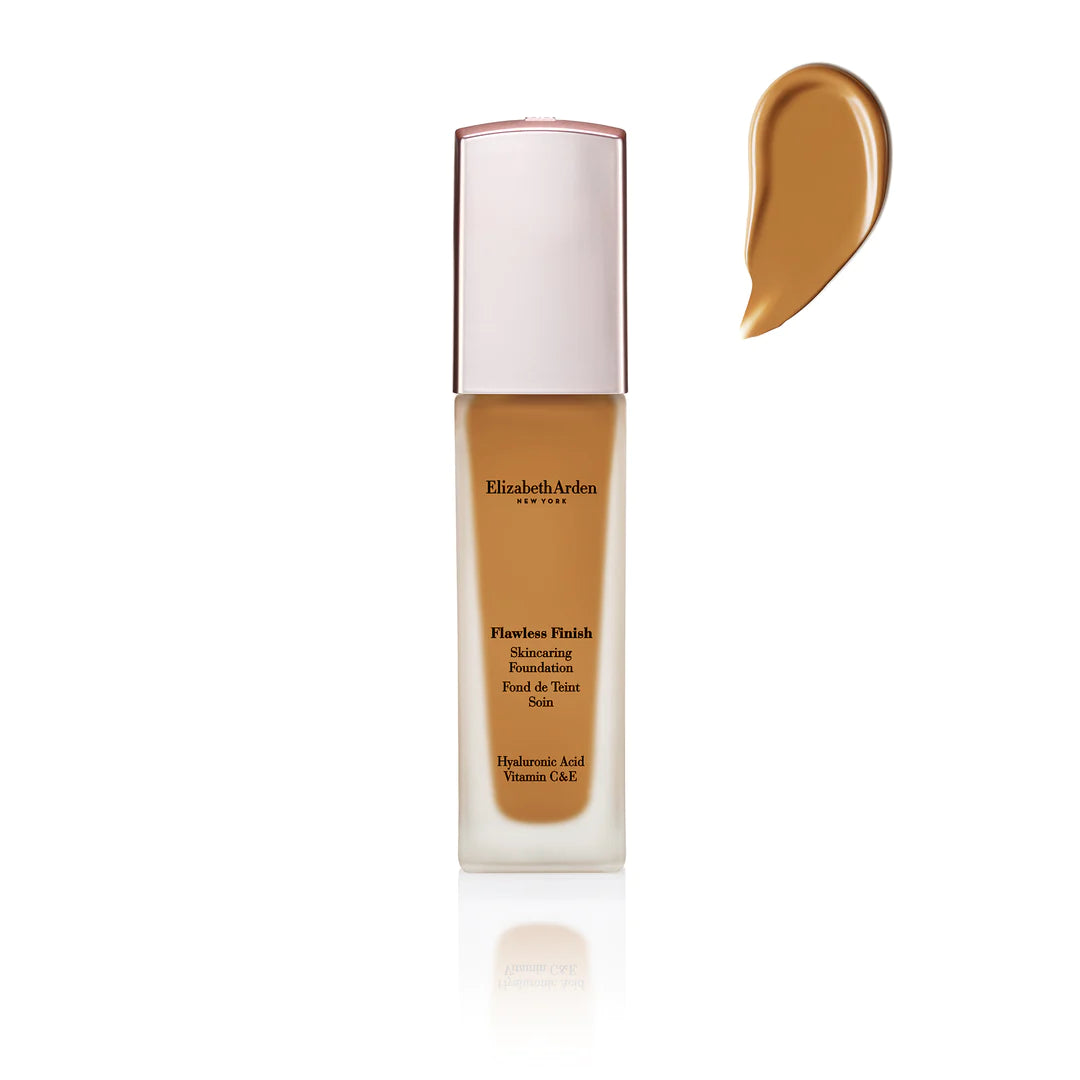 Elizabeth Arden UK Flawless Finish Foundation 520W with cap on