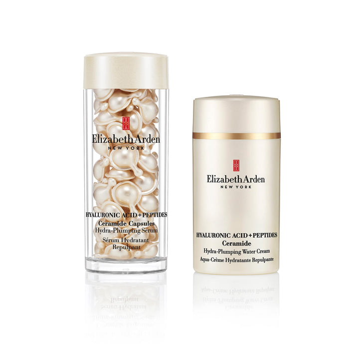 Hyaluronic Acid + Peptides Ceramide Capsules Serum and Water Cream Set