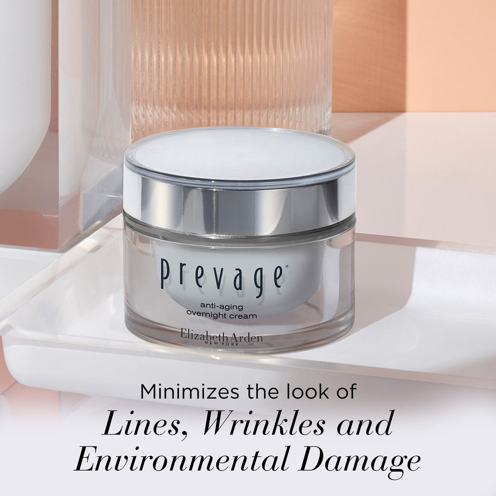 Minimizes the look of lines, wrinkles and environmental damage