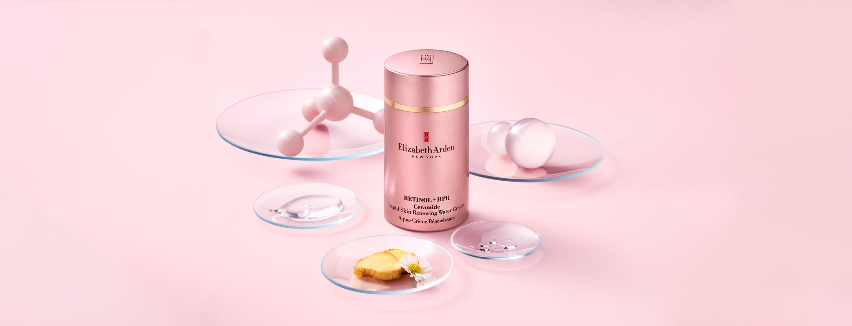 Retinol + HPR Ceramide Rapid Skin-Renewing Water Cream | Elizabeth