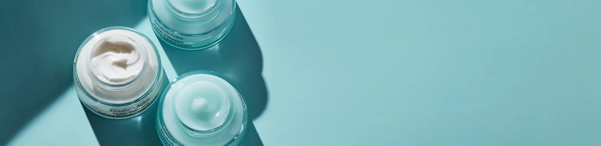 Elizabeth Arden Visible Difference banner image featuring Visible Difference Refining Moisture Cream Complex product